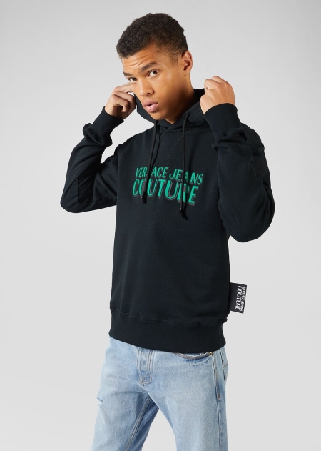 Versace Logo Hoodie Herr - 465190YGI